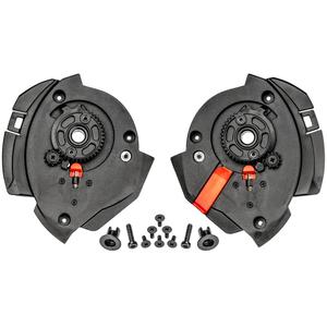 Mechanismus plexi pro helmy na motorku Cassida Multiflip černý
