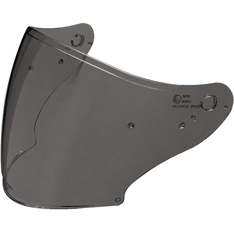 Plexi pro helmy na motorku Nox N130 s přípravou pro Pinlock kouřové