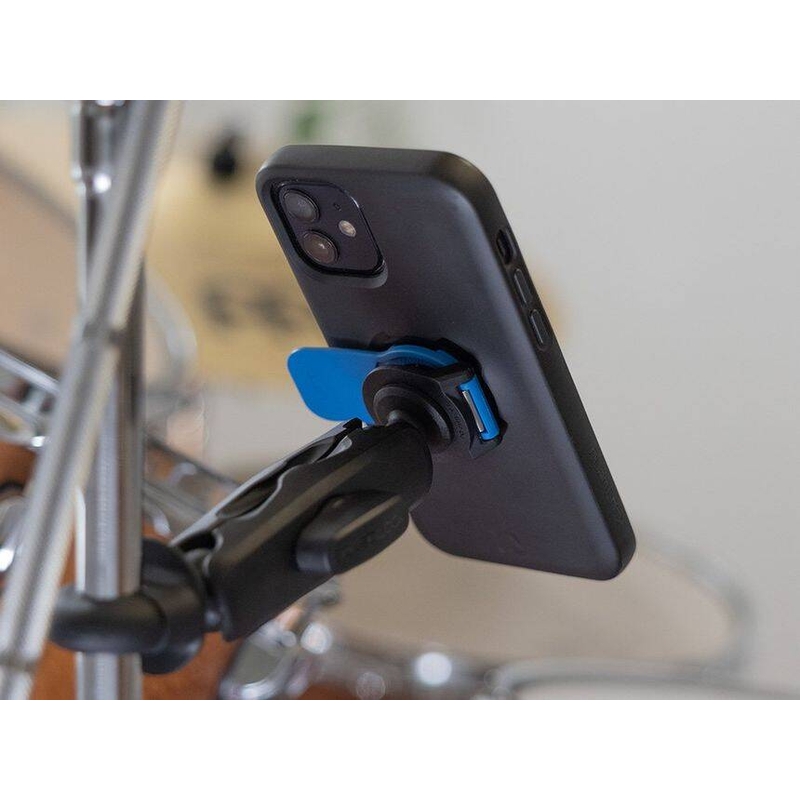 Hlava držáku telefonu Quad Lock® 360 s uvolňovací páčkou modro-černá