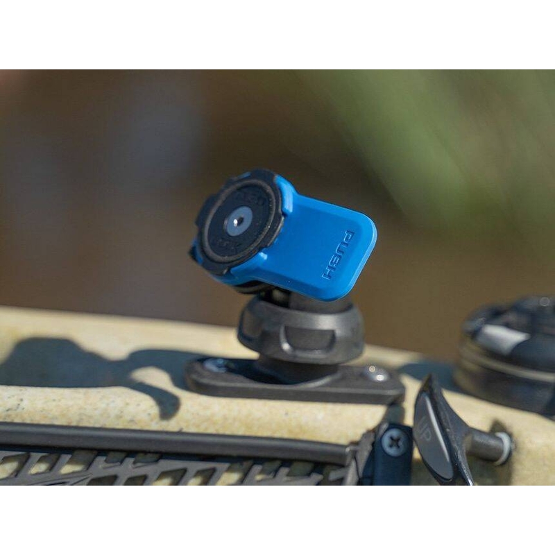 Hlava držáku telefonu Quad Lock® 360 s uvolňovací páčkou modro-černá