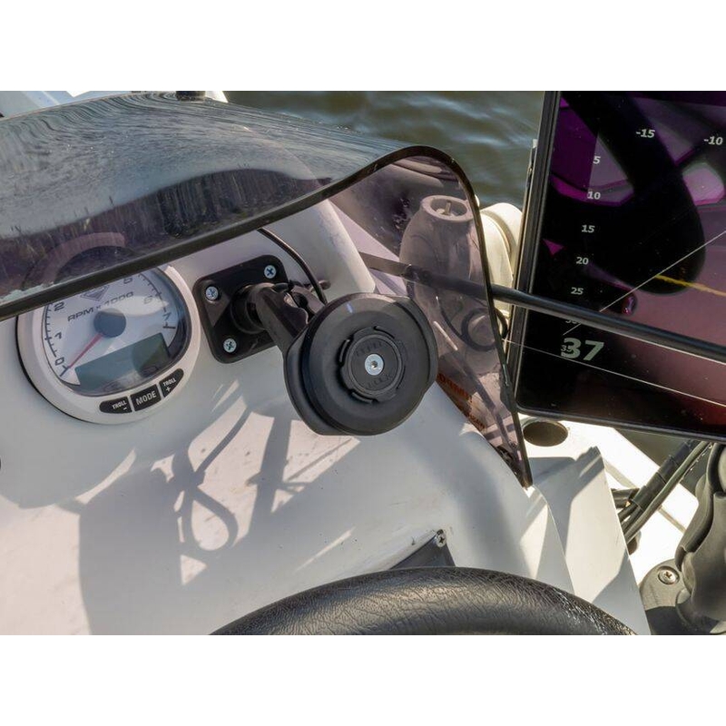 Plochá základna Quad Lock® 360 černá