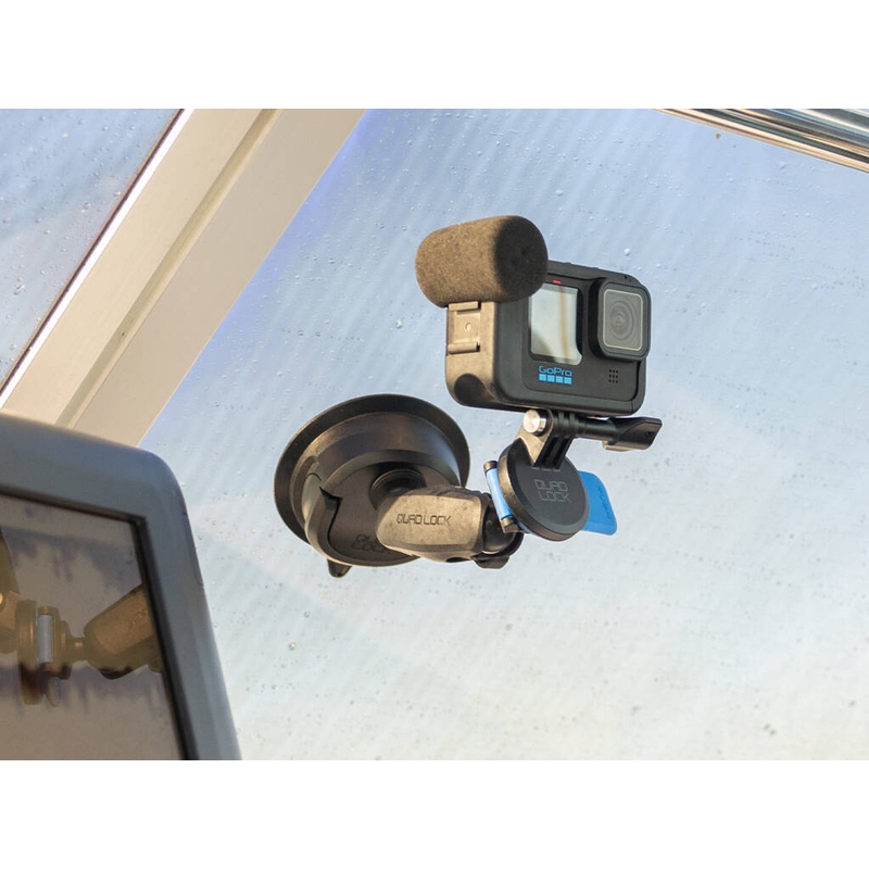 Adaptér pro sportovní kamery Quad Lock® - Standard Go Pro černý