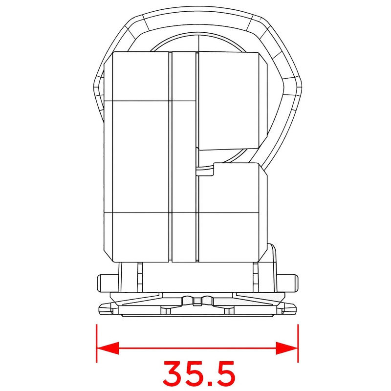 Stativ Quad Lock® černý