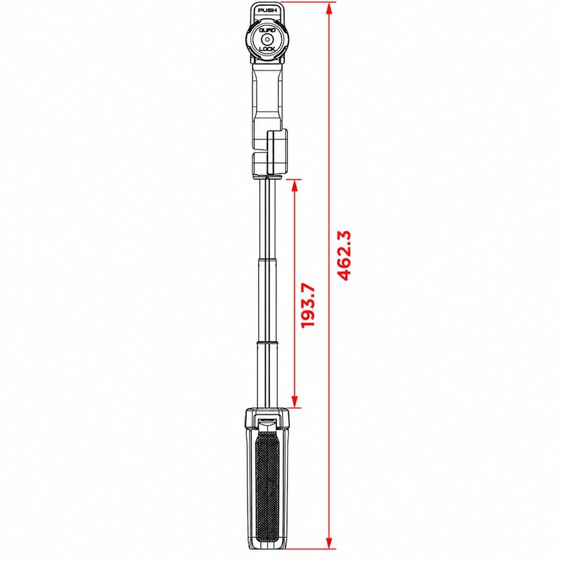 Stativ Quad Lock® černý