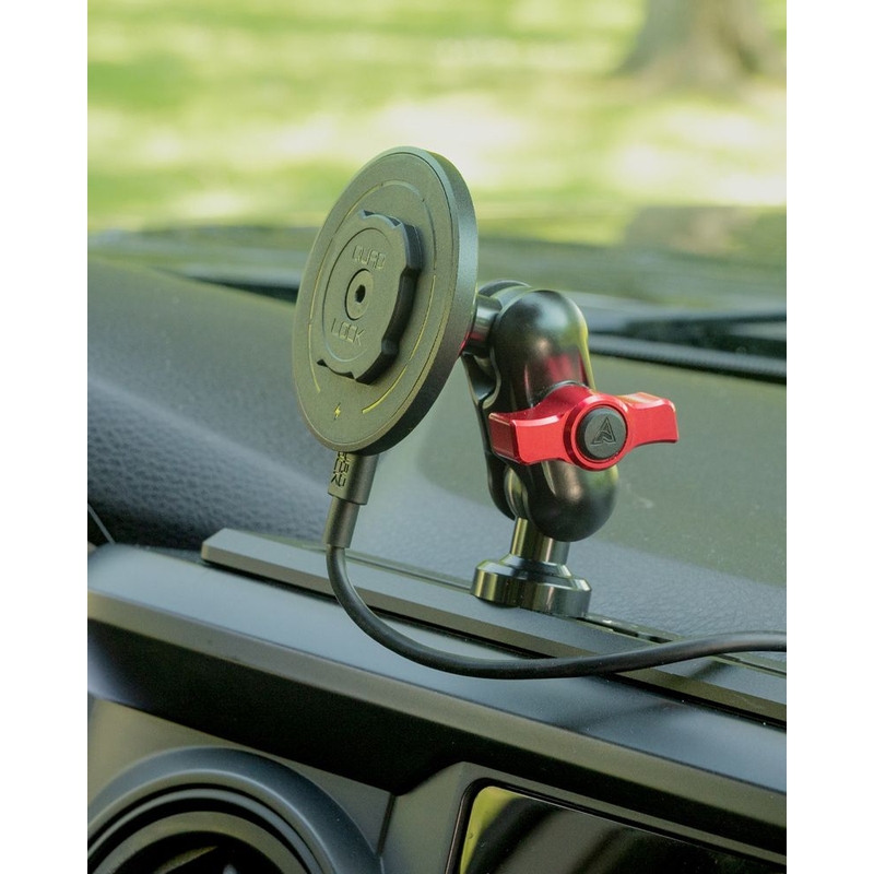 Adaptér Quad Lock® Car - Ball Top Cap Adaptors černý