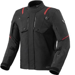 Bunda na motorku Revit Fractal H2O černá