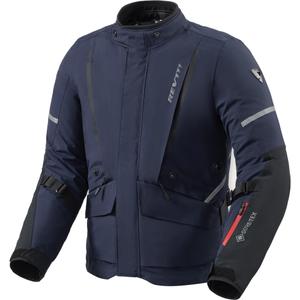 Bunda na motorku Revit Vertical 2 GTX tmavě modro-černá
