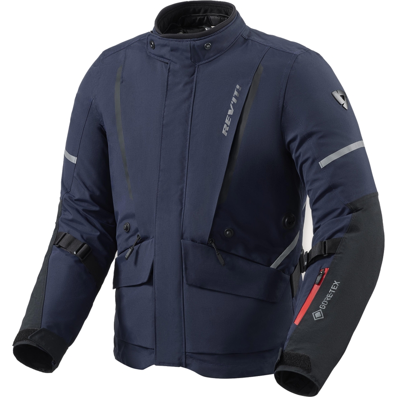 Bunda na motorku Revit Vertical 2 GTX tmavě modro-černá