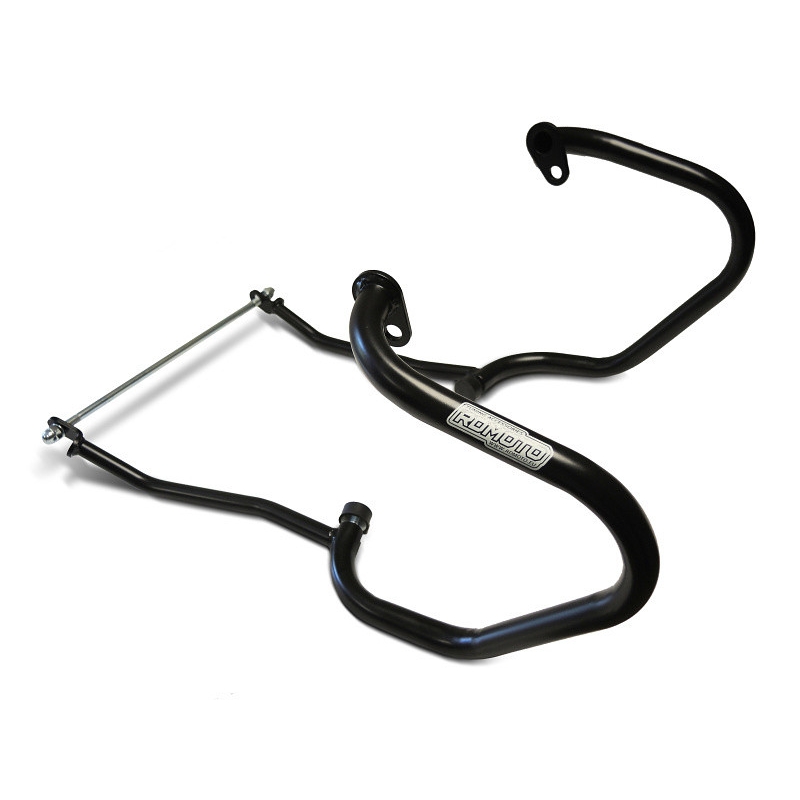 Engine guards RDMOTO matt black upper