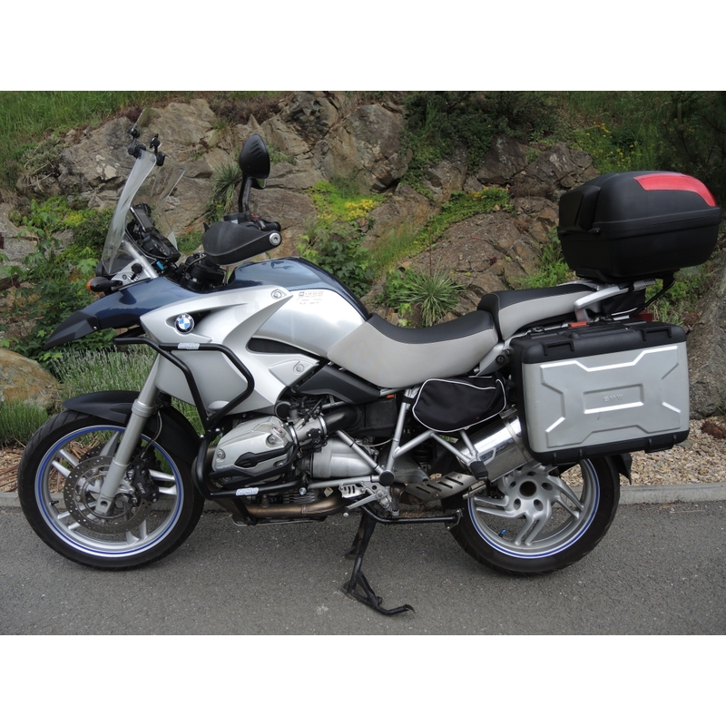 Engine guards RDMOTO fekete upper + lower részére BMW R 1200 GS 2004-2007