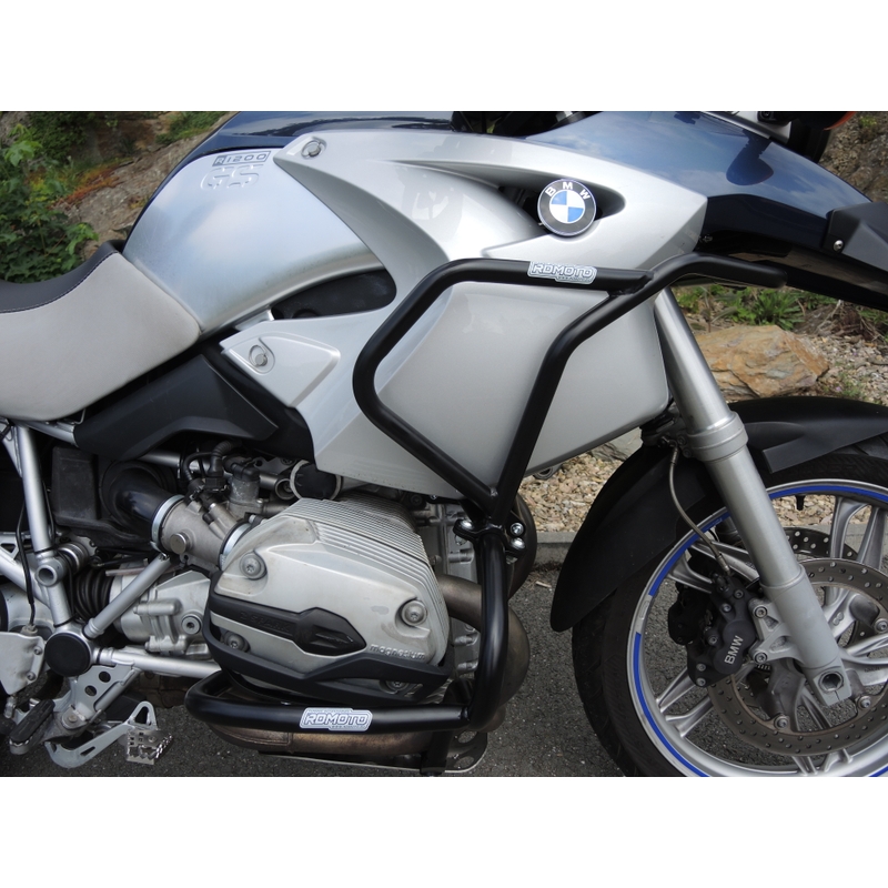 Engine guards RDMOTO fekete upper + lower részére BMW R 1200 GS 2004-2007