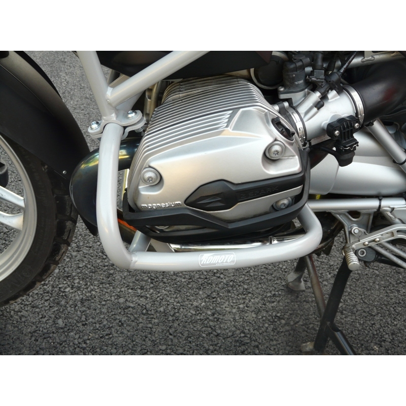 Engine guards RDMOTO ezüst upper + lower
