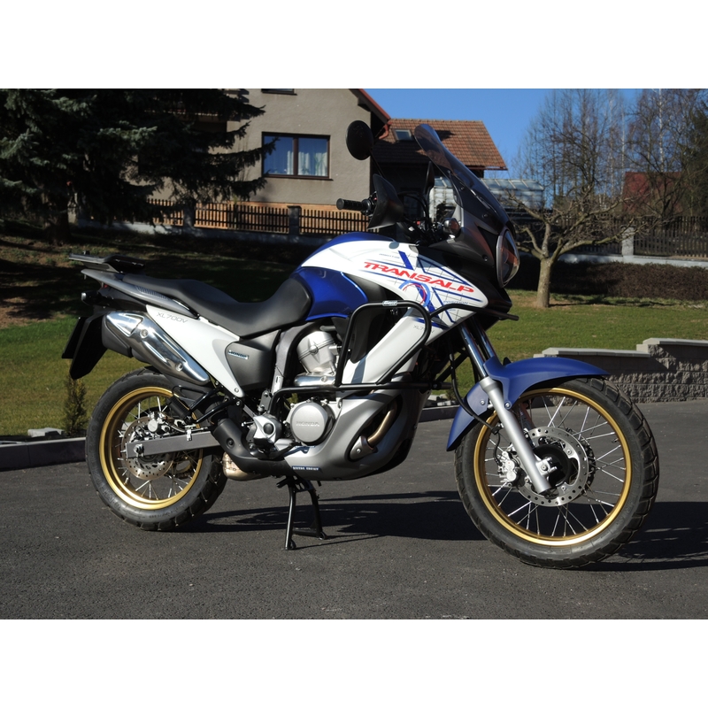 Engine guards RDMOTO matt black részére HONDA XL 700 V Transalp 2007-2012