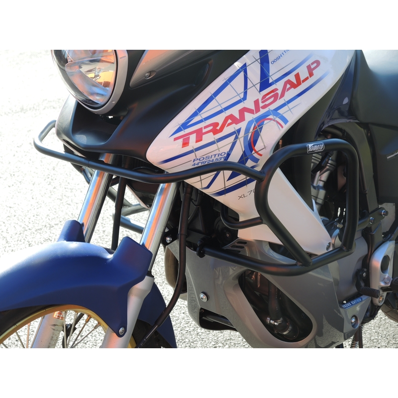 Engine guards RDMOTO matt black részére HONDA XL 700 V Transalp 2007-2012