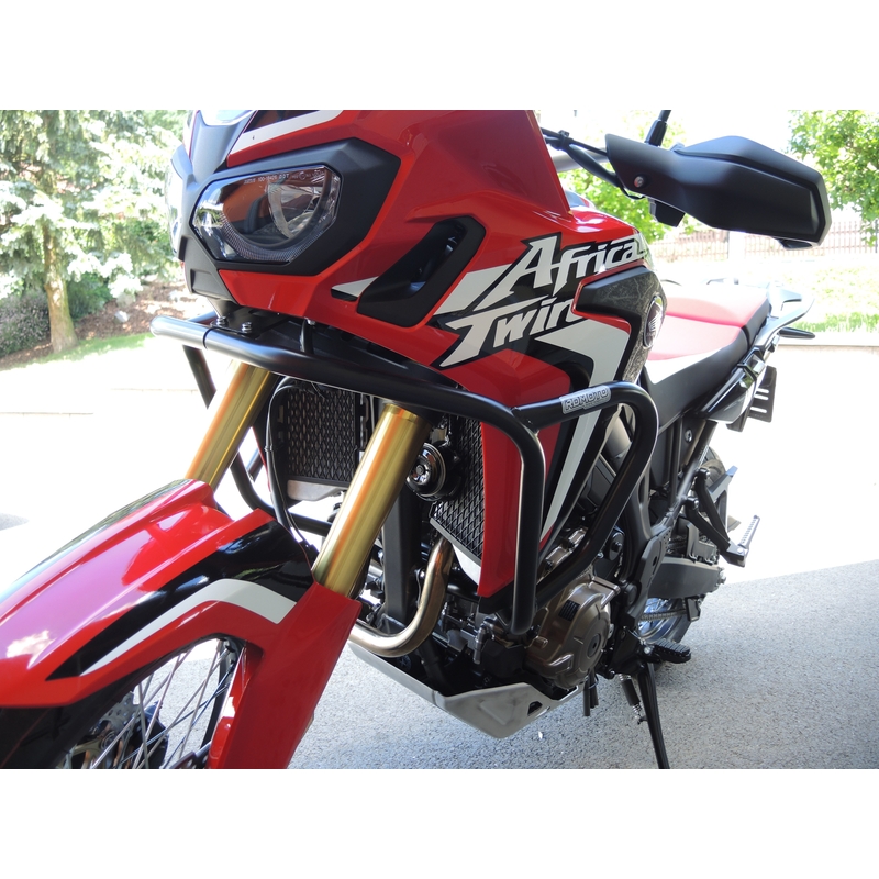 Engine guards RDMOTO matt black upper részére HONDA CRF 1000 L Africa Twin 2016-2019