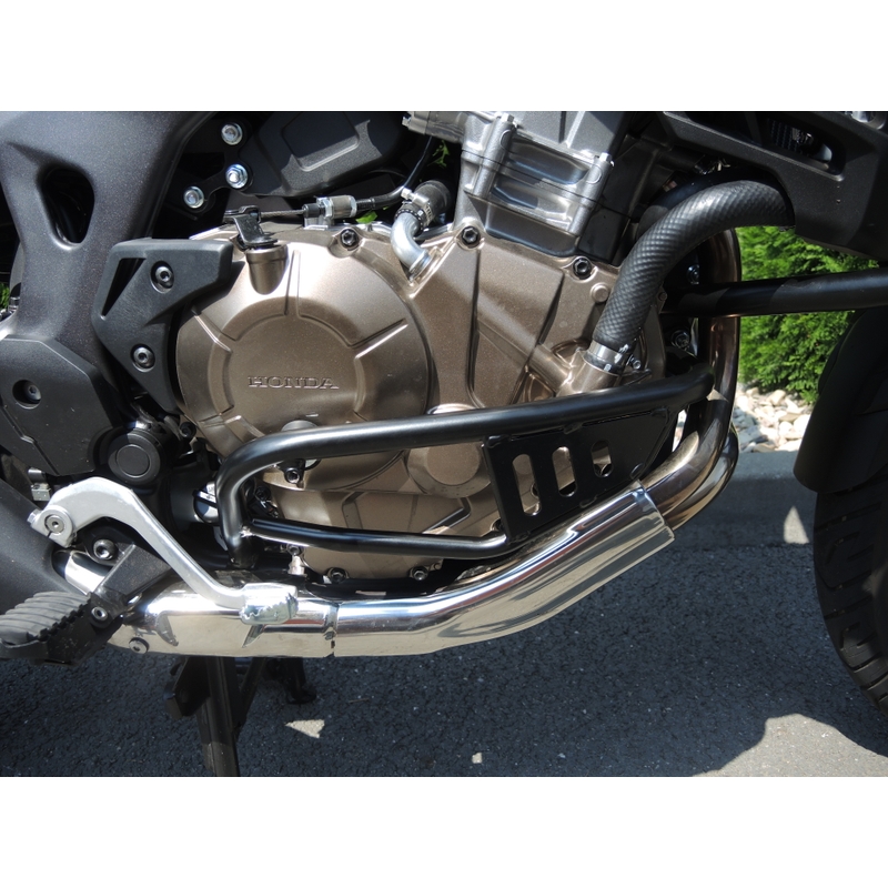 Engine guards RDMOTO matt black upper + lower részére HONDA CRF 1000 L Africa Twin 2016-2019