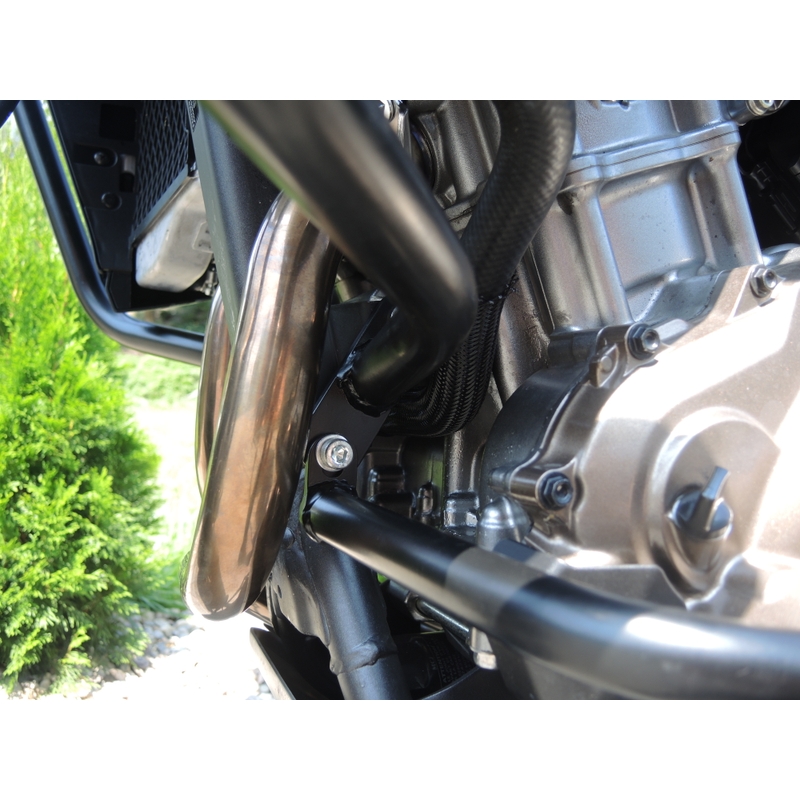 Engine guards RDMOTO matt black upper + lower részére HONDA CRF 1000 L Africa Twin 2016-2019