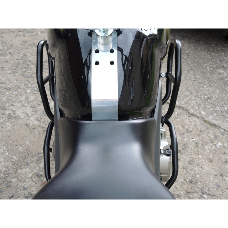Engine guards RDMOTO matt black upper + lower részére HONDA CBF 600 / S 2008-2012