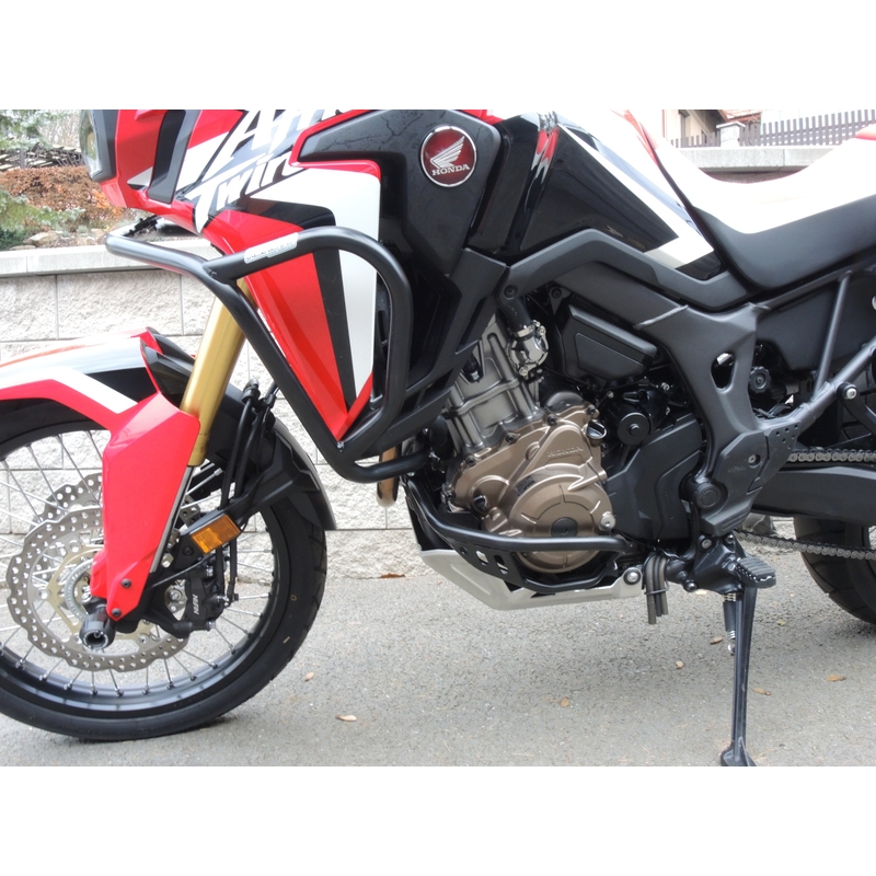 Engine guards RDMOTO black upper + lower részére HONDA CRF 1000 L Africa Twin 2016-2018