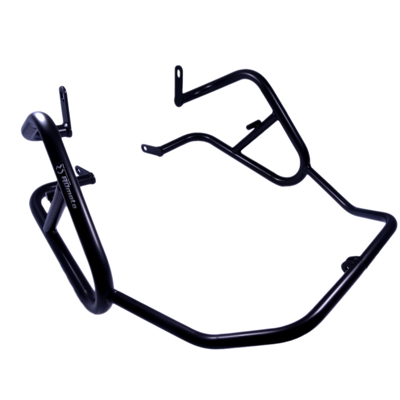 Engine guards RDMOTO matt black részére HONDA NC 750 X / XD 2016-2023, HONDA NC 750 S 2016-2023