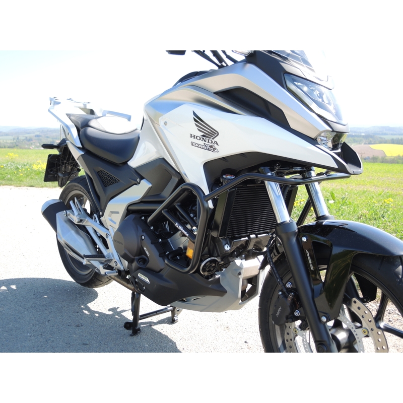 Engine guards RDMOTO matt black részére HONDA NC 750 X / XD 2016-2023, HONDA NC 750 S 2016-2023