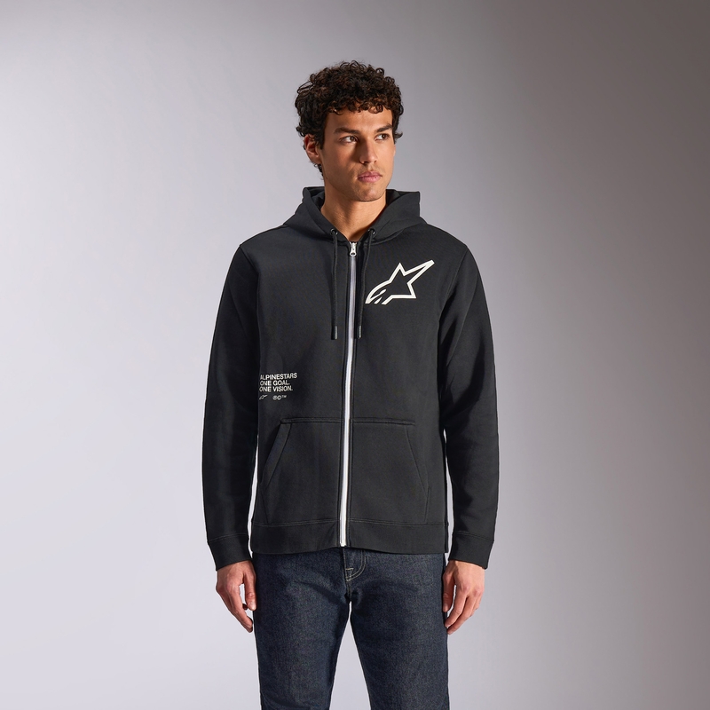 Mikina Alpinestars Transverse Hoodie černá