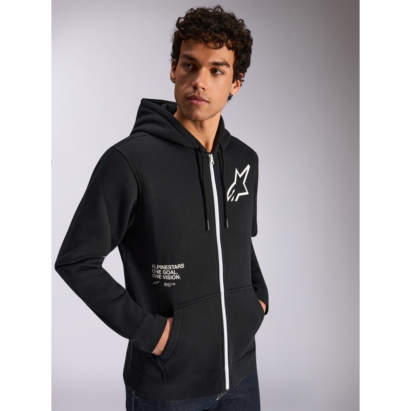 Mikina Alpinestars Transverse Hoodie černá