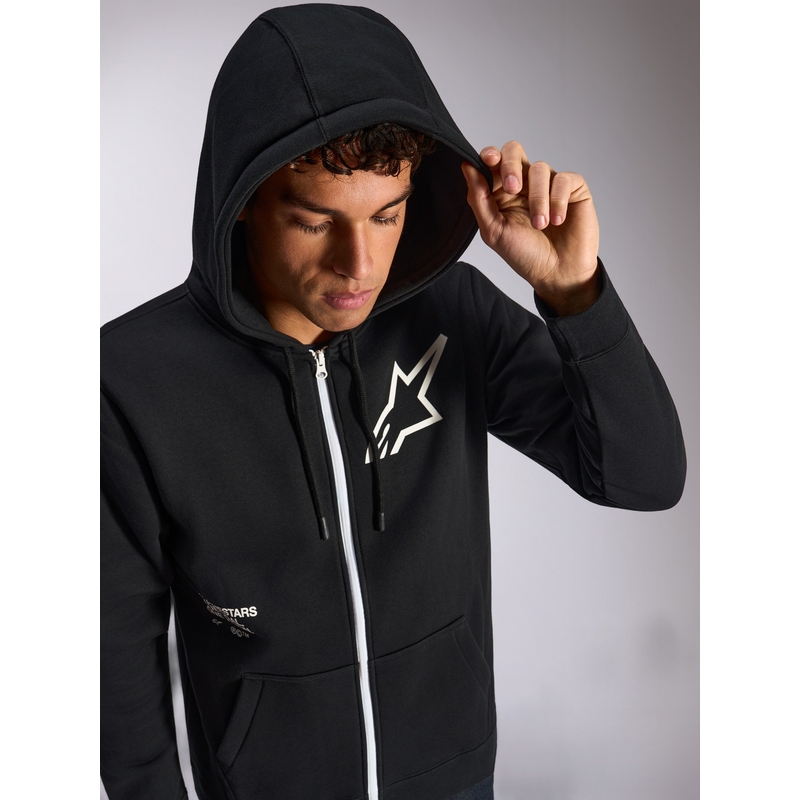 Mikina Alpinestars Transverse Hoodie černá