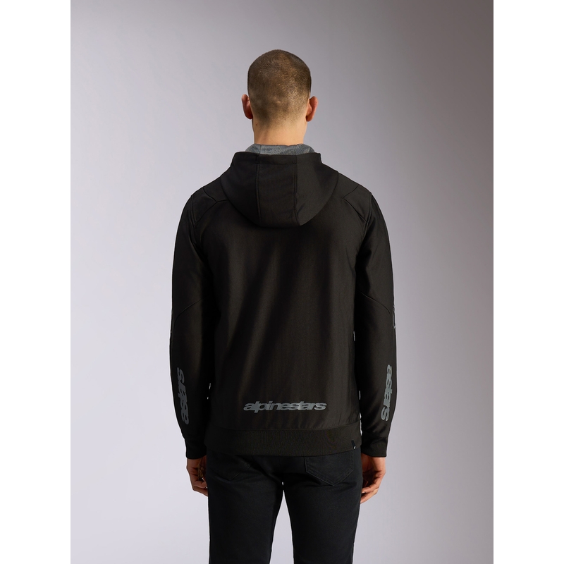 Mikina Alpinestars Sessions 3 Hoodie černo-šedá