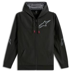 Mikina Alpinestars Sessions 3 Hoodie černo-šedá