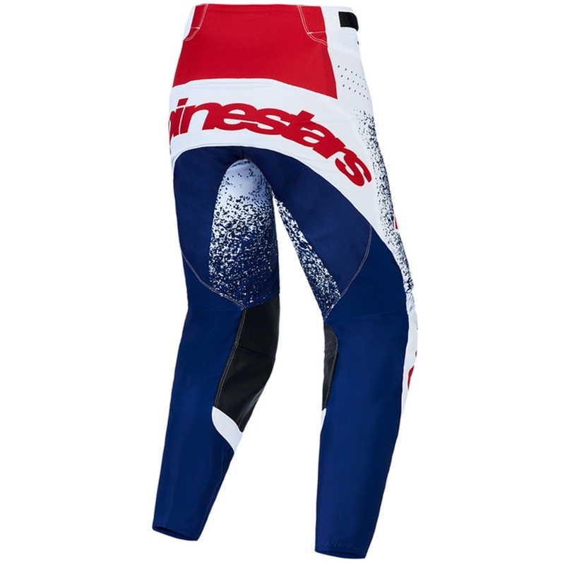 Motokrosové kalhoty Alpinestars Techstar limitovaná edice Unity červeno-bílo-modré
