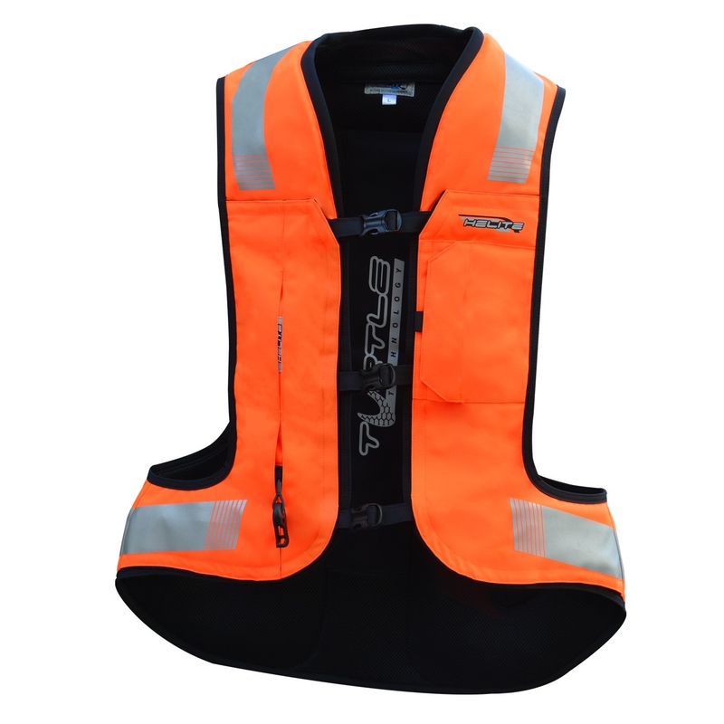 Légzsák mellény HELITE Turtle 2 fluo narancs