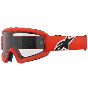 Alpinestars Vision Youth Corp gyerek motocross szemüveg narancssárga, átlátszó plexivel