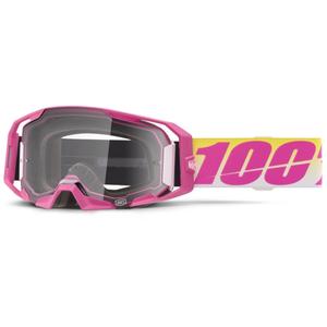 100% ARmatic Sellars motocross szemüveg, átlátszó plexivel