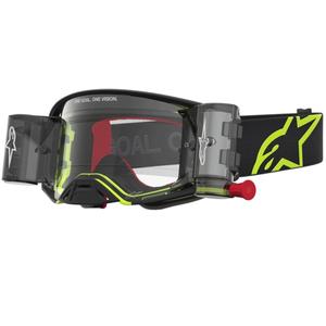 Motokrosové brýle Alpinestars Supertech Firma černo-fluo žluté s čirým plexi