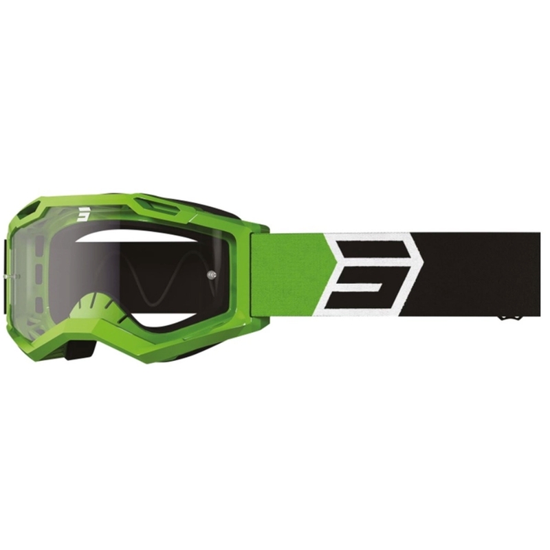 Shot Assault 2.0 Solar motocross szemüveg fekete-zöld