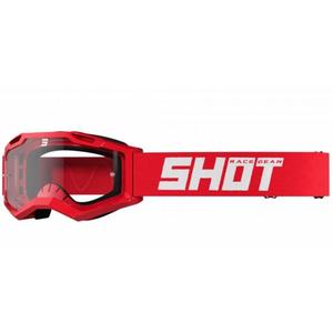Shot Assault 2.0 Solid motokrossz szemüveg piros