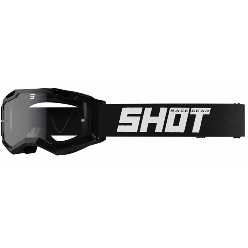 Shot Assault 2.0 Solid Enduro motokrossz szemüveg fekete
