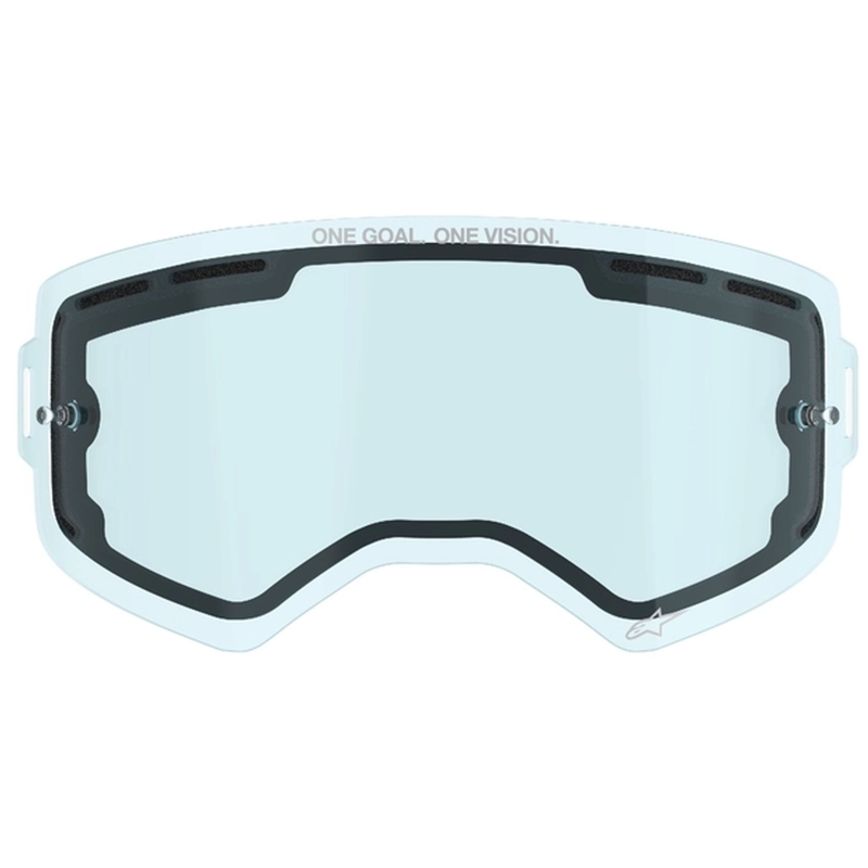 Alpinestars Supertech szemüveg plexi dupla antifog kék