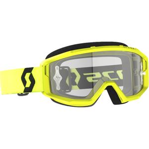 SCOTT PRIMAL CLEAR motokrossz szemüveg fekete-fluo sárga