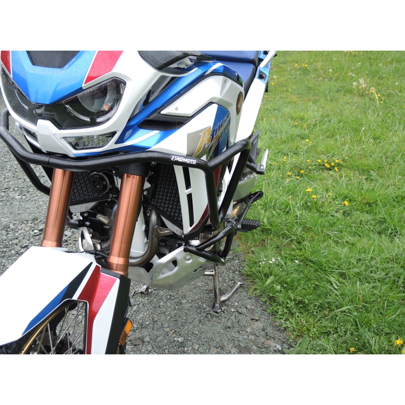 Engine guards RDMOTO fekete upper + lower részére HONDA CRF 1100 L Africa Twin 2020-2023
