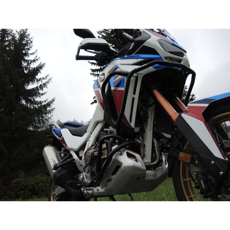 Engine guards RDMOTO fekete upper + lower részére HONDA CRF 1100 L Africa Twin 2020-2023
