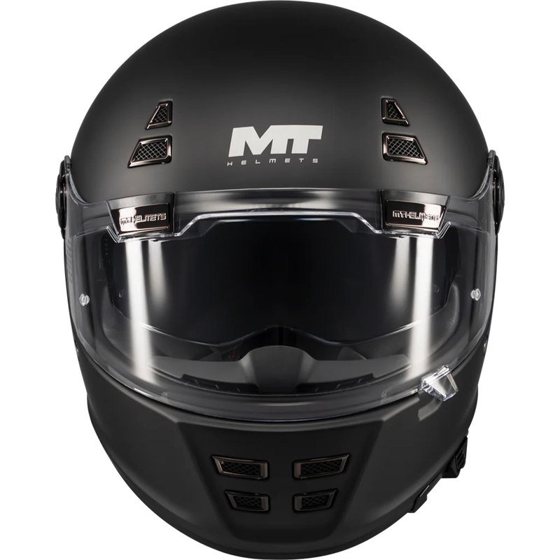 MT Jarama SV Pure A1 zárt motoros bukósisak matt fekete - II. minőség