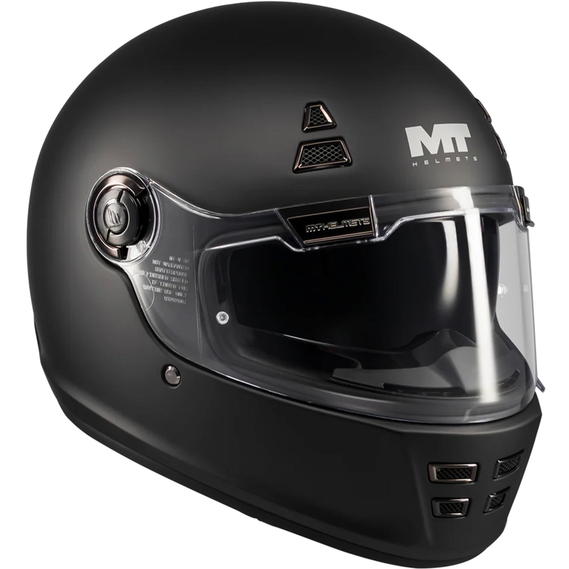 MT Jarama SV Pure A1 zárt motoros bukósisak matt fekete - II. minőség