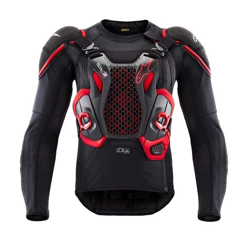 Alpinestars TECH-AIR®OFF-ROAD rendszerű légzsák mellény fekete-piros - II. minőség