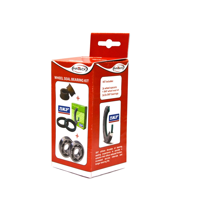 Wheel seals kit with spacers and bearings SKF első