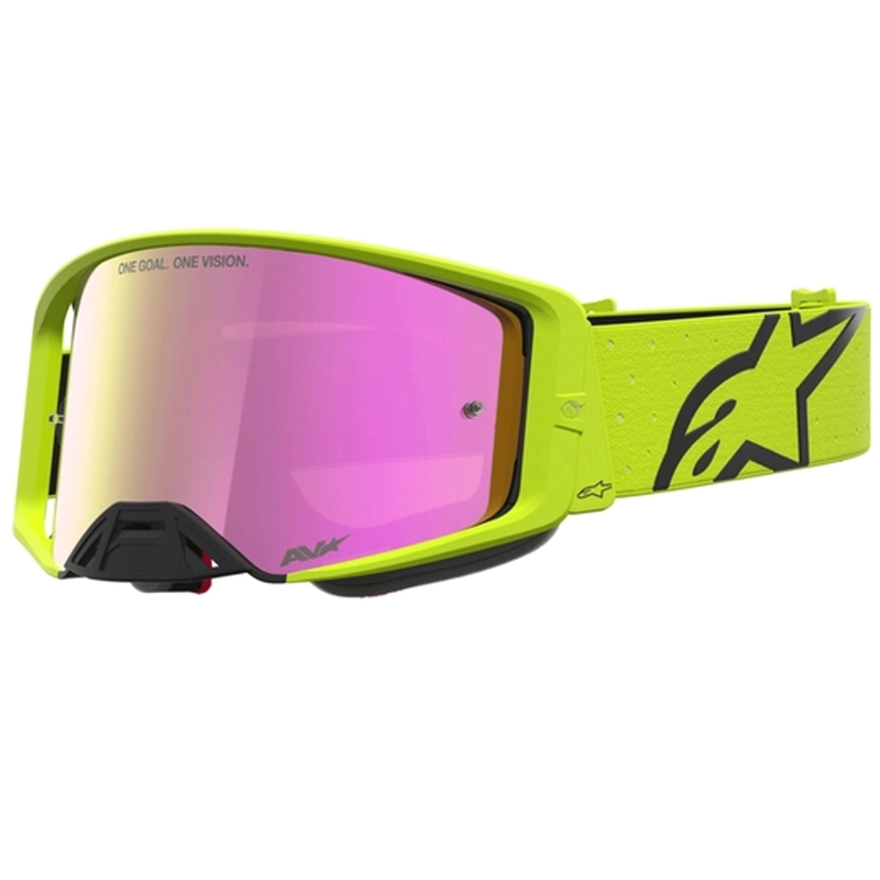 Motokrosové brýle Alpinestars Supertech Vesta fluo-žluto-černé