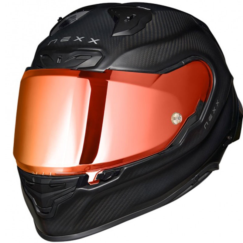 Nexx X.R3R Zero PRO 2 Carbon MT Teljes arcú motoros sisak matt piros kiárusítás - II. minőség