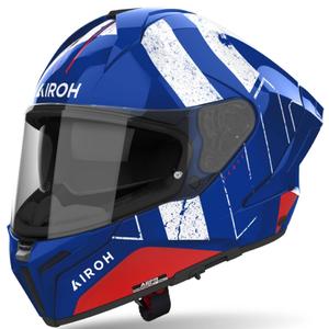 Airoh MATRYX Scope zárt motoros bukósisak kék-piros