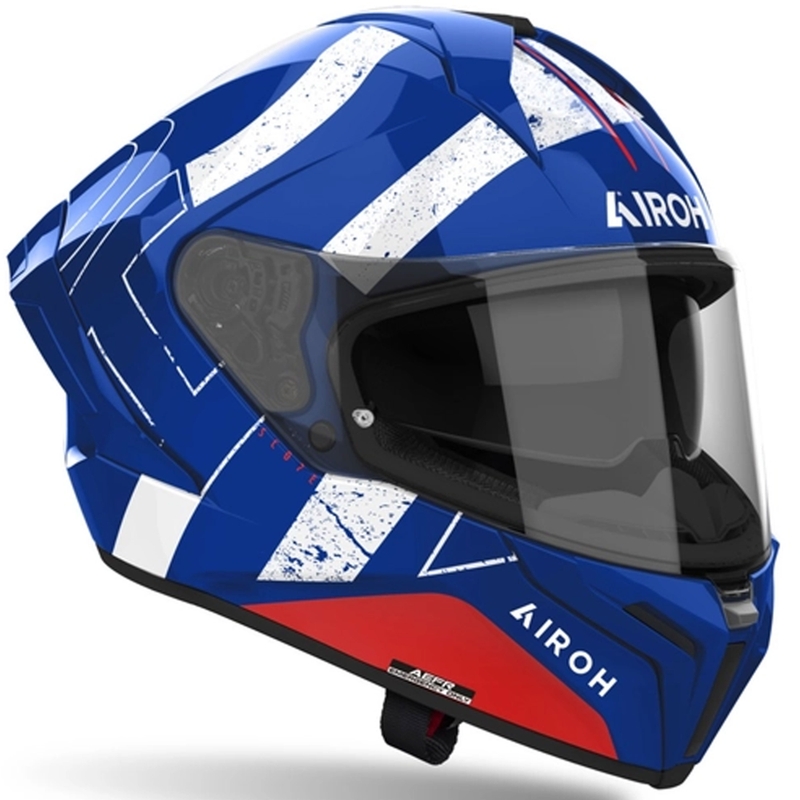 Airoh MATRYX Scope zárt motoros bukósisak kék-piros